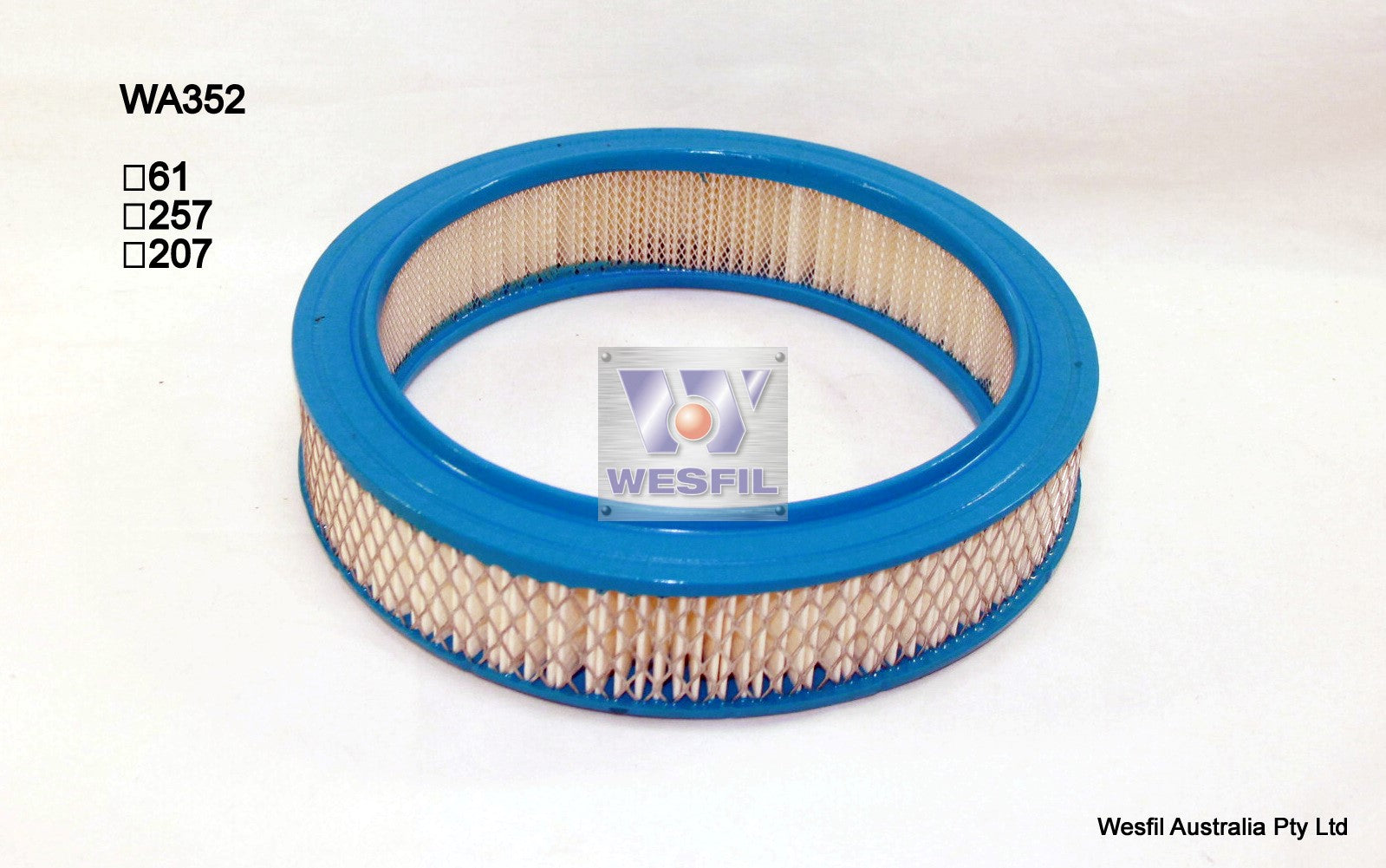 Wesfil Air Filter - WA352 (A352)