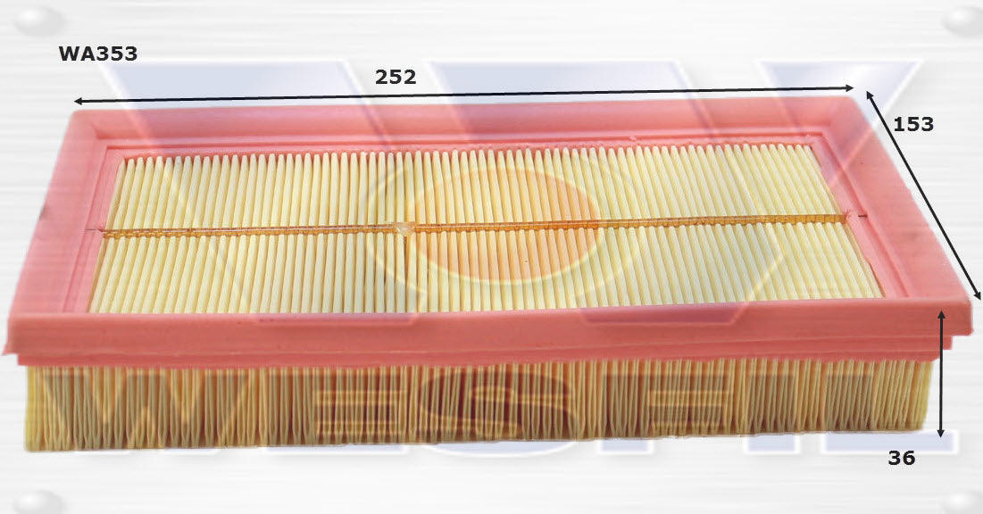 Wesfil Air Filter - WA353 (A353)