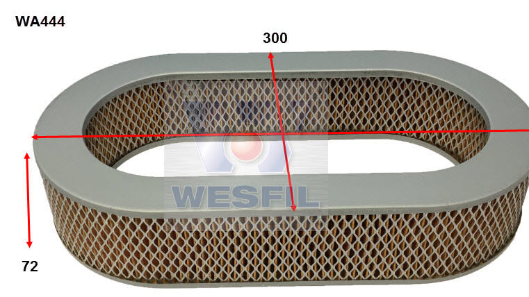 Wesfil Air Filter - WA444 (A444)