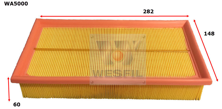 Wesfil Air Filter - WA5000 (A1565)