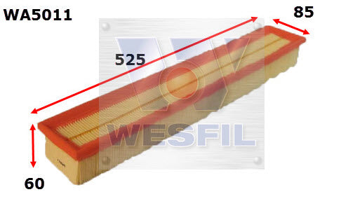 Wesfil Air Filter - WA5011 (A1605)