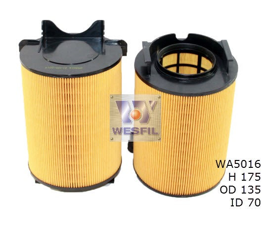 Wesfil Air Filter - WA5016 (A1564)