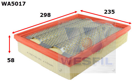 Wesfil Air Filter - WA5017 (A1721)