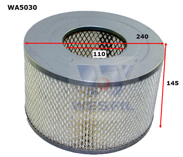 Wesfil Air Filter - WA5030 (HDA6050)