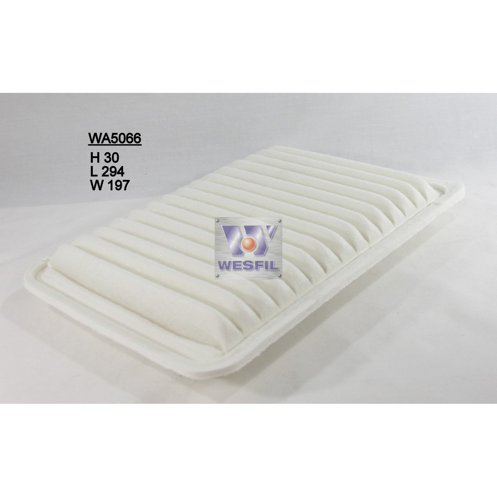 Wesfil Air Filter - WA5066 (A1569) - Toyota Camry ACV40, ASV50