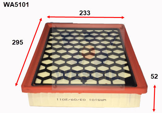 Wesfil Air Filter - WA5101 (A1707)