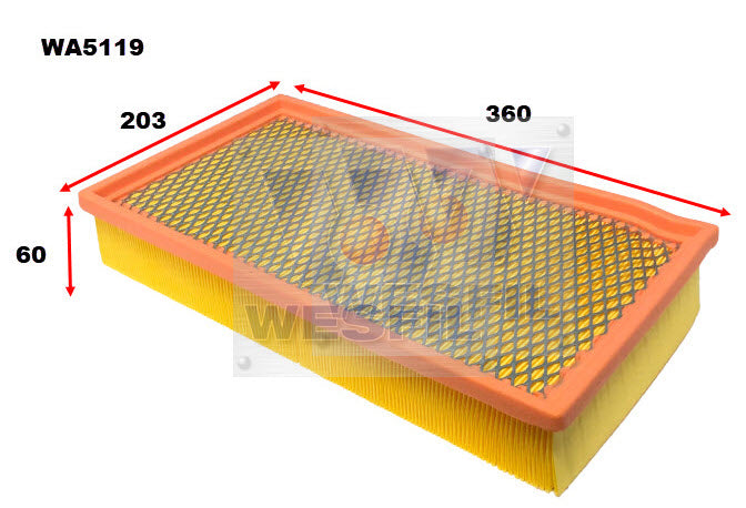 Wesfil Air Filter - WA5119