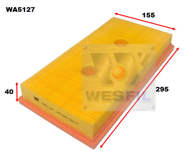 Wesfil Air Filter - WA5127