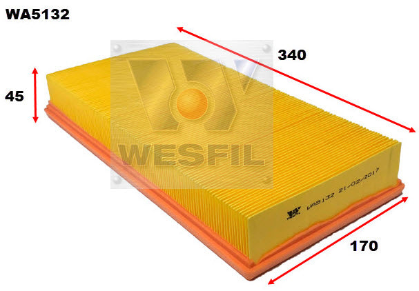 Wesfil Air Filter - WA5132