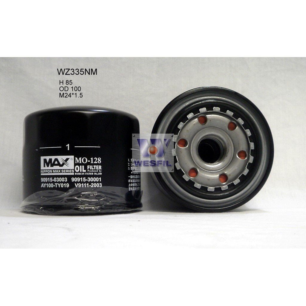 Wesfil Oil Filter - WZ335NM (Z335)