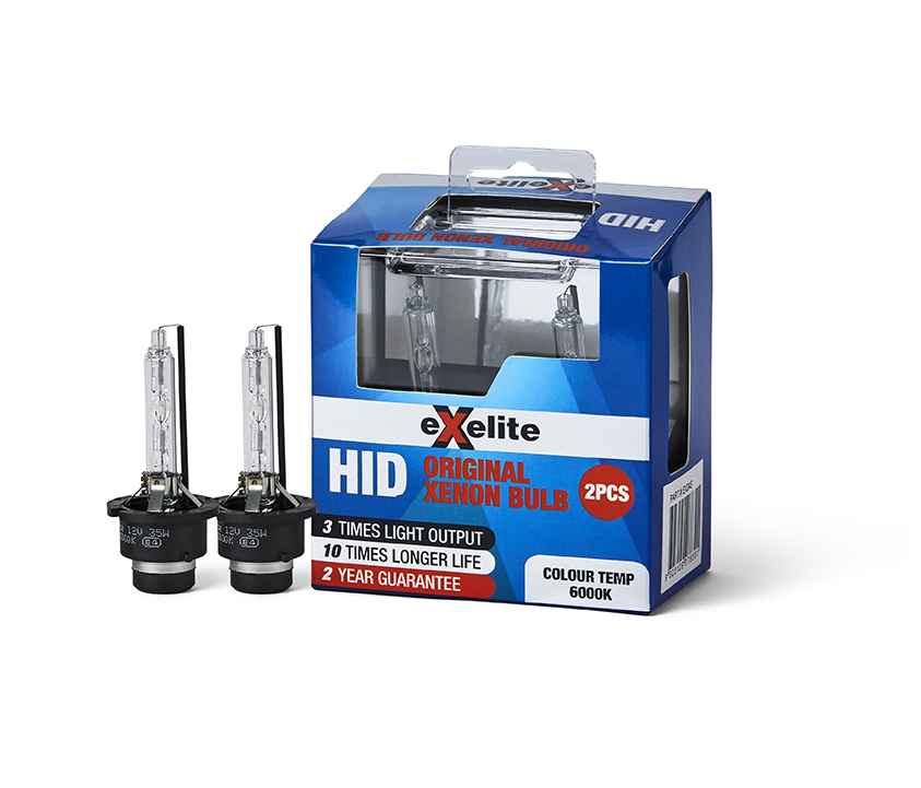 D4S HID 35W P32d-5 Xenon Globe 6000K (2-Pack)