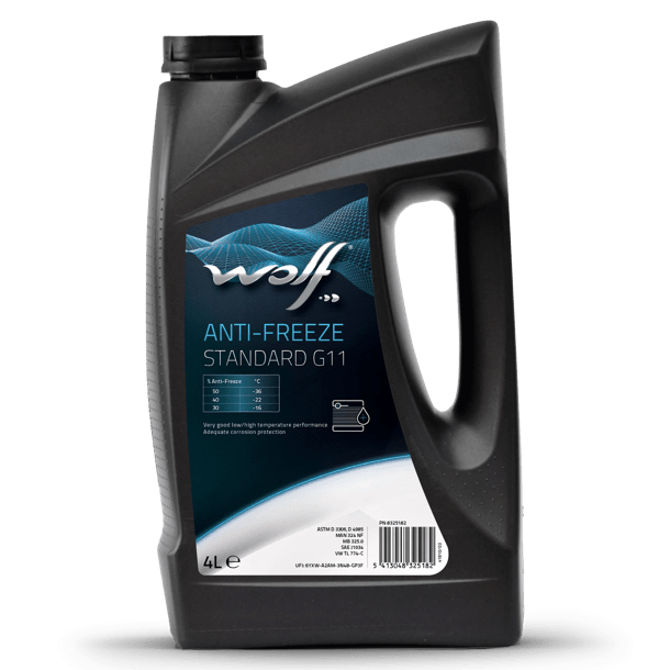 Wolf Anti-Freeze Standard G11 - 4 Litre