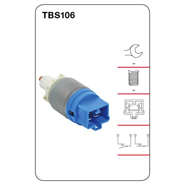 Tridon Stop Light Switch - Citroen, Mitsubishi, Peugeot - TBS106