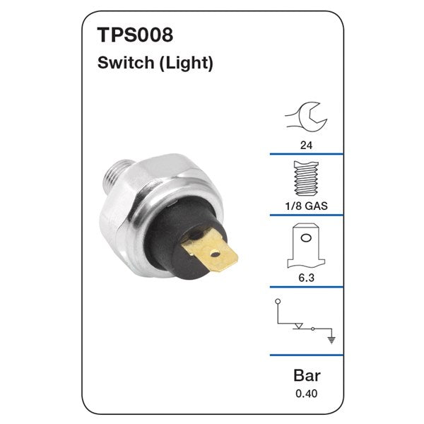 Tridon Oil Pressure Sensor - TPS008 - A1 Autoparts Niddrie