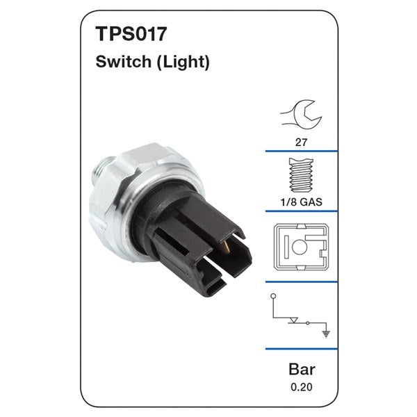 Tridon Oil Pressure Sensor - TPS017 - A1 Autoparts Niddrie