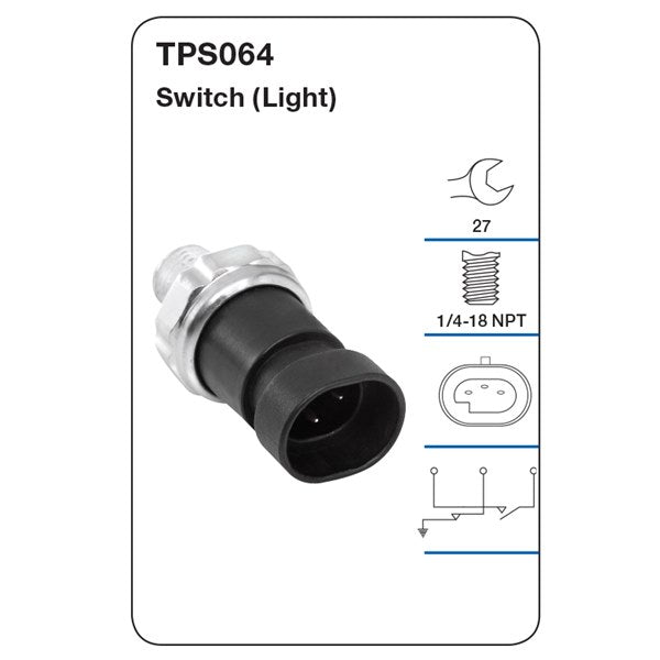 Tridon Oil Pressure Sensor - TPS064 - A1 Autoparts Niddrie